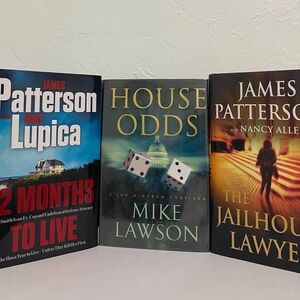 James Patterson and Mike Lawson Thriller Book Set